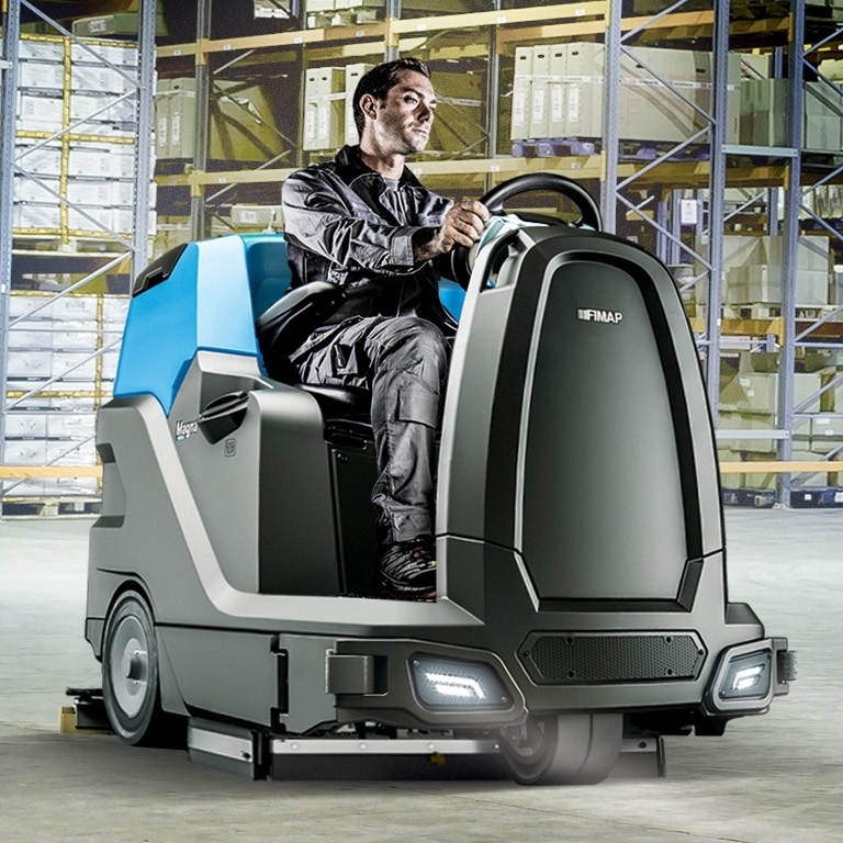 FIMAP scrubbing and sweeping machines