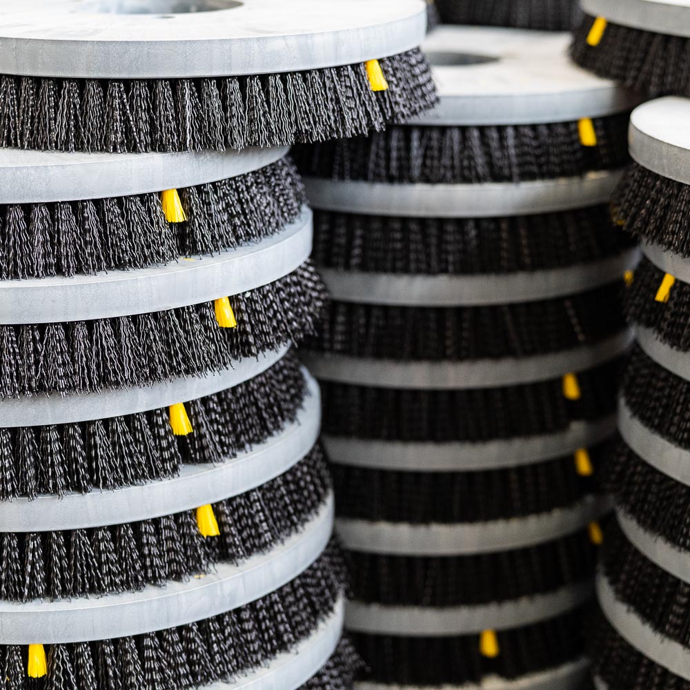 Consumables for scrubbing machines